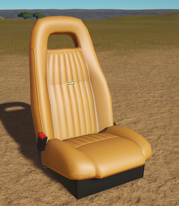 Planet Coaster - Knight Rider Seat