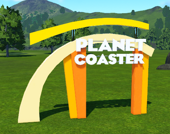 Planet Coaster Abstract Arch