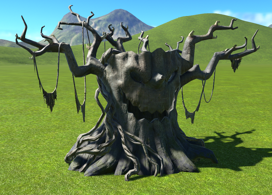 Spooky Tree 2 Planet Coaster Wiki Fandom