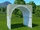 Stucco Arch Tunnel