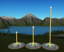 The scaled heights, Lowest, Normal (Spawn Height), Highest