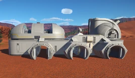 Planet Coaster - Large Sci-Fi Entrance