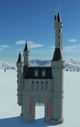 Planet Coaster - Large Fairytale Entrance