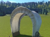 Canvas Wagon Archway