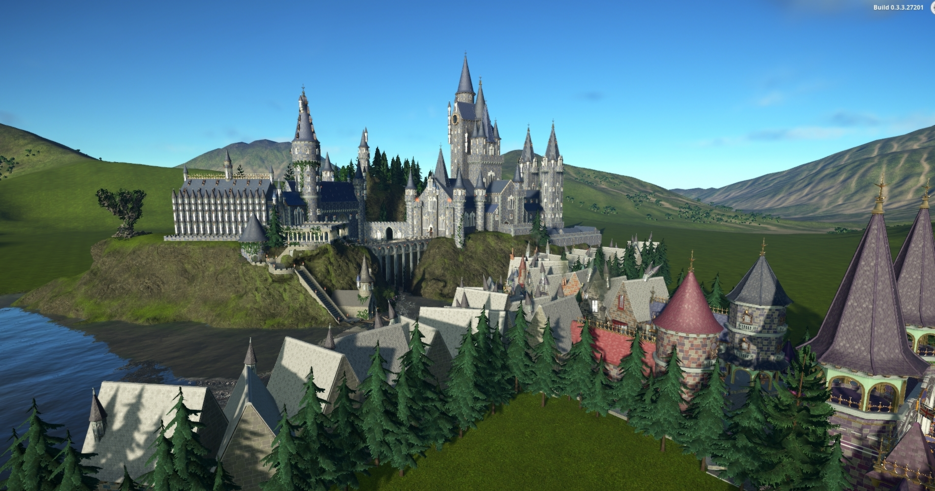 Hogwarts Park and Hogsmeade by M0tuRs Planet Coaster Wiki Fandom