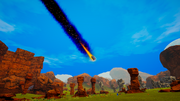 A screenshot of the crate meteor