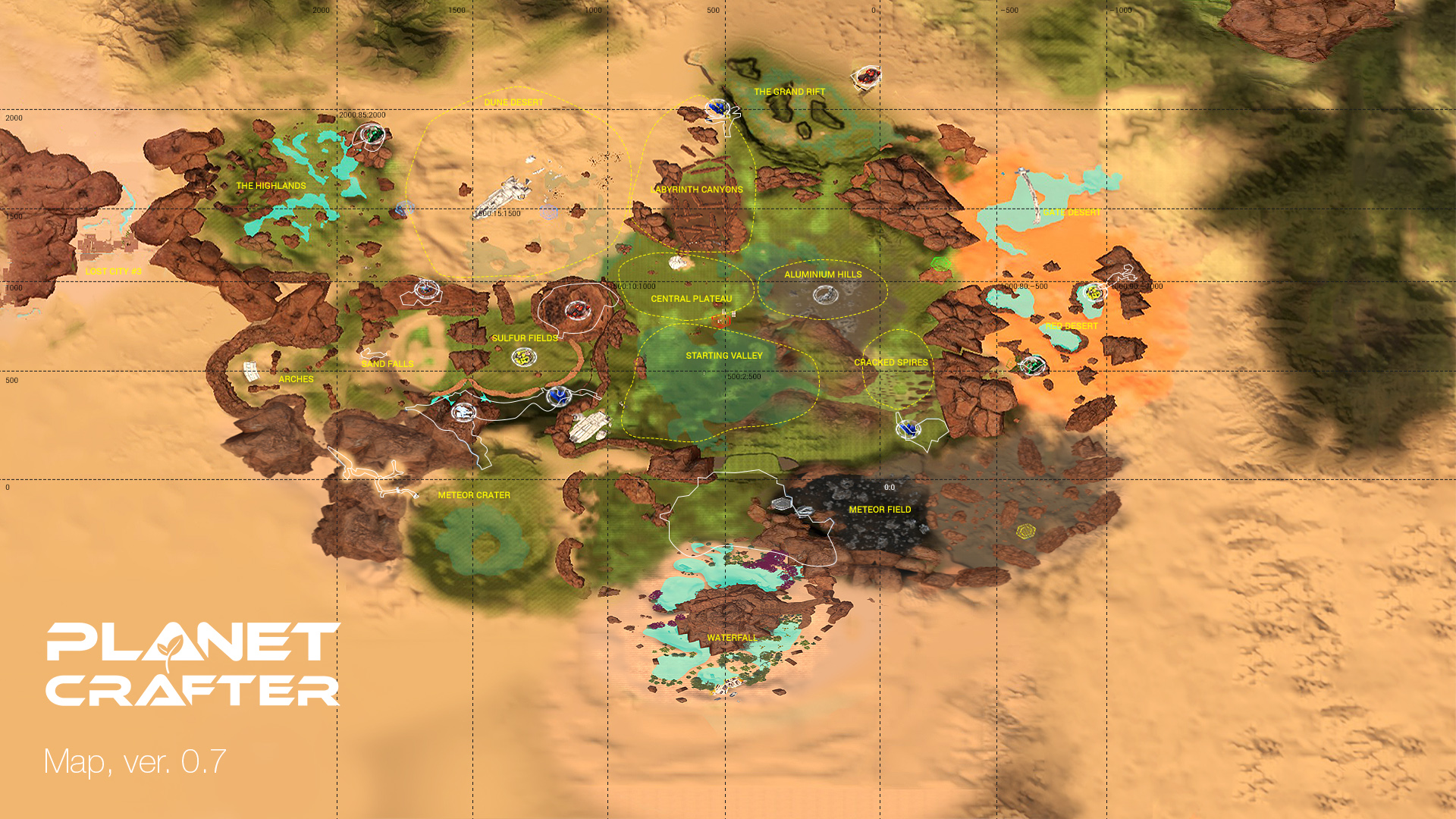 Map:OldMap0.6, Planet Crafter Wiki