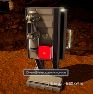A Shredder Machine in-game.