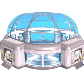 Living Compartment with Dome