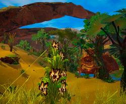 A Plant Volnus growing after reaching the Flora stage.