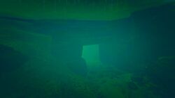 Underwater Tunnel Entrance