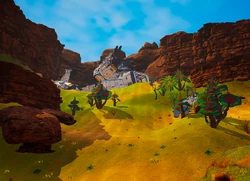 The view from below during the Breathable Atmosphere stage.