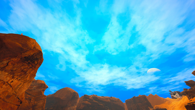 Clouds in the sky