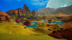 An old image of the area after reaching the Moss stage.