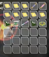 Safe contents of the Volcano spaceship.