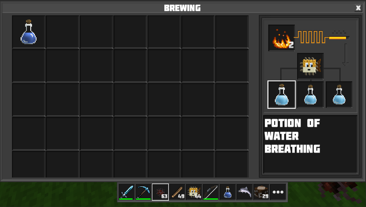 How to Make a Water Breathing Potion in Minecraft