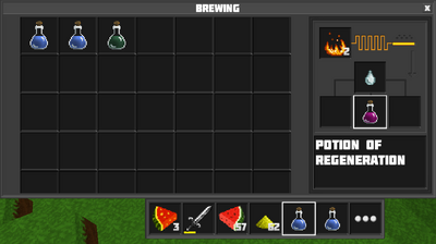 minecraft potion of regeneration