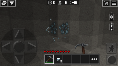 Mining diamond ore