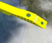 Корабль FEF 07 на орбите Земли.