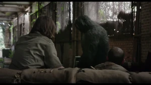 Koba "bonding with humans".