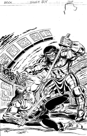 Draft cover for POTA UK issue #24, by Ron Wilson