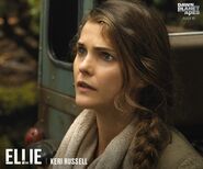 From the Apes Movies Facebook Page: Keri Russell is Ellie.