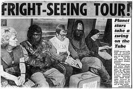 Cast-members of the Stratford production take part in a publicity shoot (courtesy of Neil Foster)