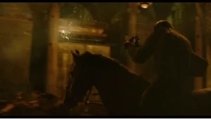 Koba shoots at the humans