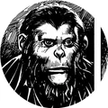 Caesar in Marvel's 'Conquest of the Planet of the Apes'; illustration by Alfredo Alcala