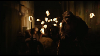 Koba leads apes to human armory