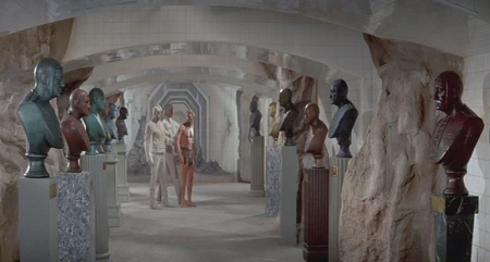 Brent in the Corridor of Statues