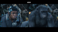 Motion Capture Split Screen: Doc Shaw as Ash.