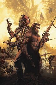 The simian age-Clean cover