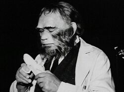 Ben Nye's make-up for the Apes screen-test