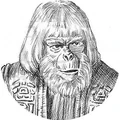 Zaius in Neil Foster & Michael Whitty's 'Going Home'; illustration by Neil Foster