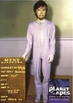 Costume Test from 'Planet of the Apes Revisited' (November 1968?). Costume by Morton Haack