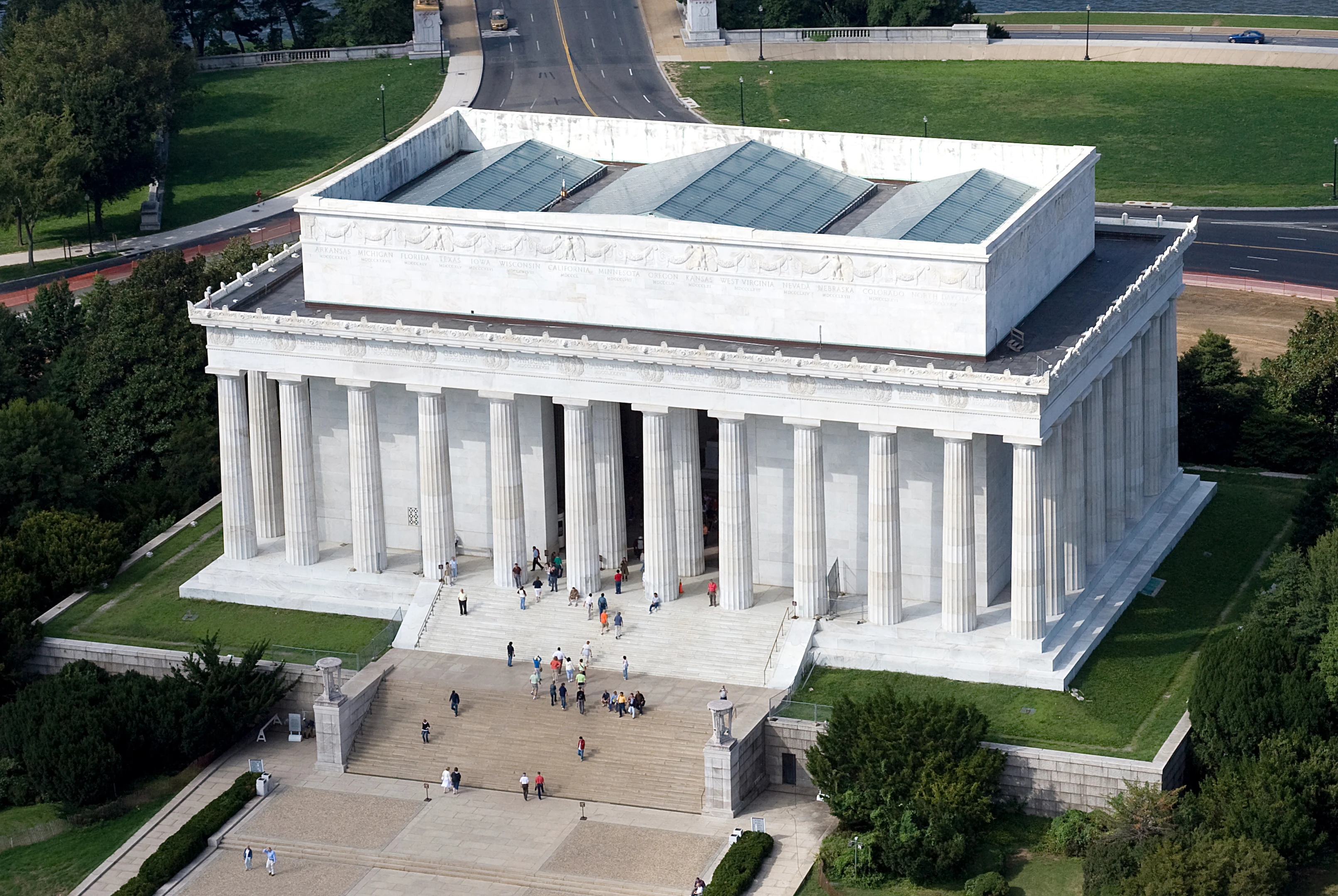 lincoln memorial model kit