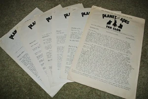 UK Fan Club newsletters (courtesy of Matt Thompson)