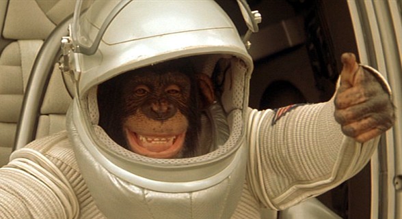 monkey in space suit movie