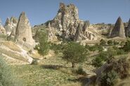 Goreme Valley, Turkey (inspiration for Ape City)