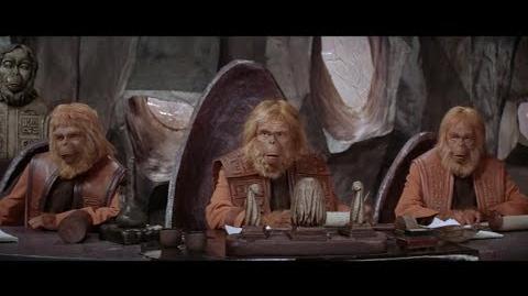 Planet of the Apes (1968) Trial scene part 1 4