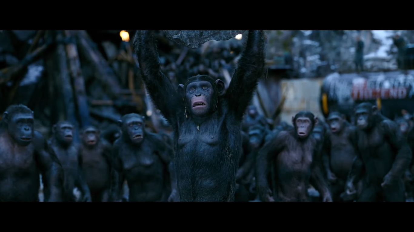 rise of the planet of the apes caesar and cornelia