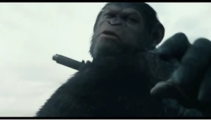 Caesar strikes and nearly kills Carver for trying to hurt his sons.