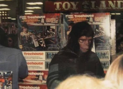 A Mego in-store promotional appearance (picture taken from PlaidStallions.com)