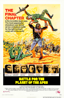 Battle for the Planet of the Apes - Poster