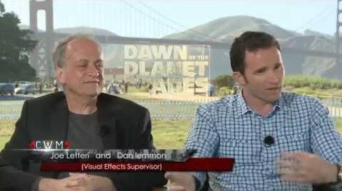 Joe Letteri and Dan Lemmon Interview - Dawn of the Planet of the Apes (2014) College Web Media