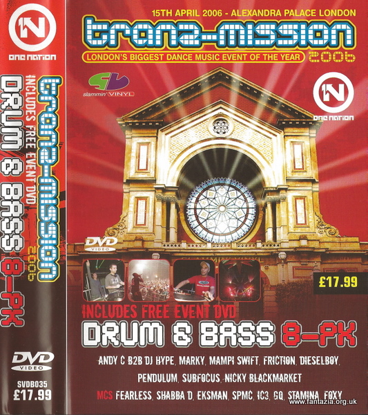 DJ Set - 2006-04-15 Slammin' Vinyl One Nation Tranz-Mission