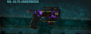 NS-357G Underboss with Digital (VS) weapon camouflage applied.