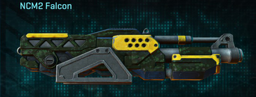 NCM2 Falcon with Clover weapon camouflage applied.