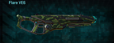 Flare VE6 with Amerish Forest weapon camouflage applied.